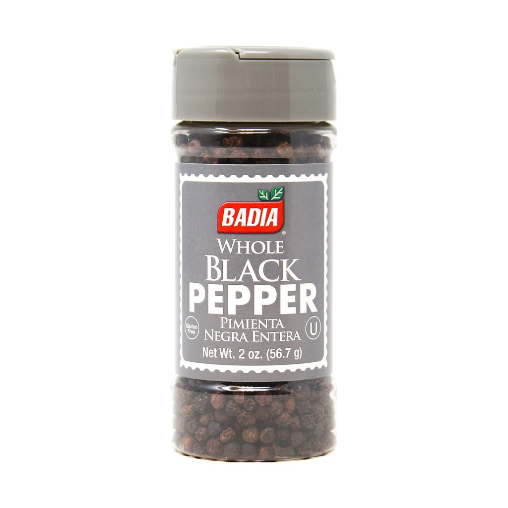 Pepper Whole Black 2 Oz