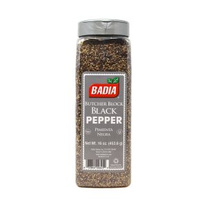 Pepper Black Butcher Block 16 Oz