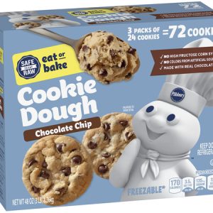 Pillsbury™ Ready to Bake!™ Chocolate Chip Cookie Dough 72ct