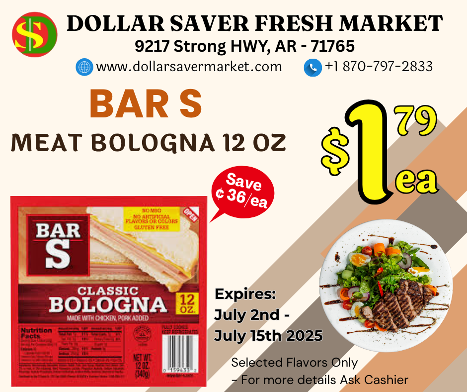 Bar S Meat Bologna
