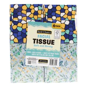 Facial Tissues 4-Pack