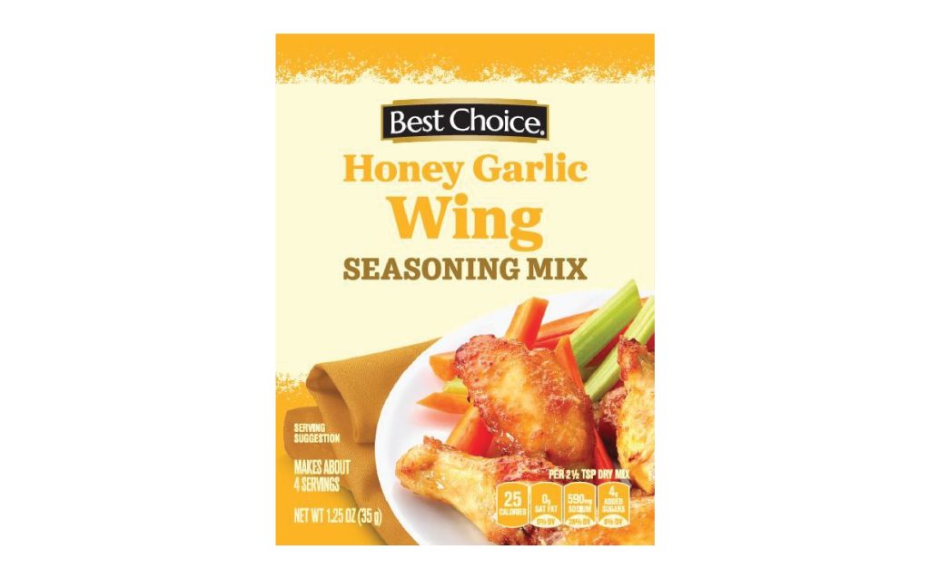 Honey Garlic Wing Seasoning Mix