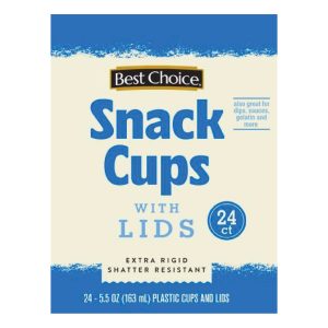 Snack Cups with Lids