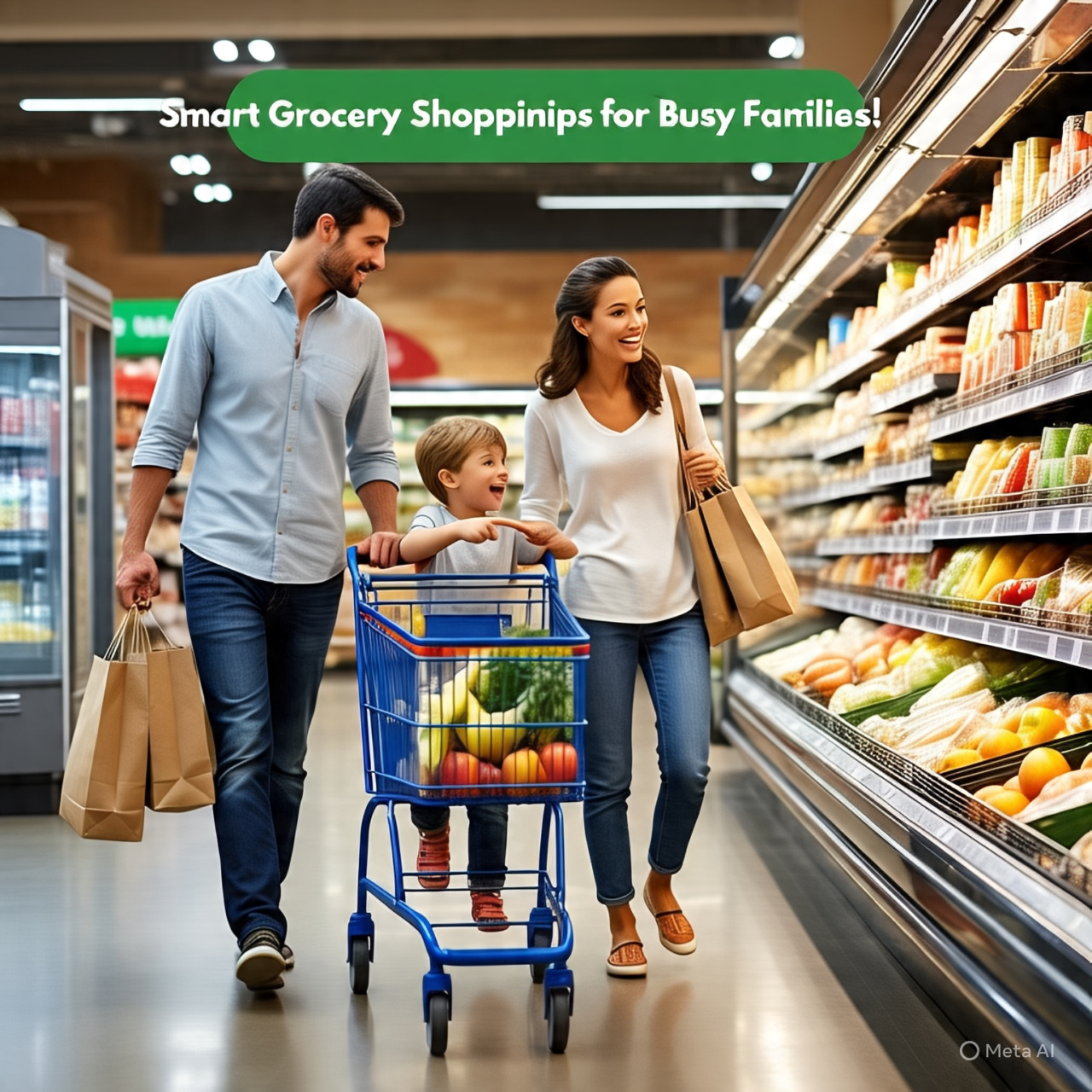 Smart Grocery Shopping Tips for Busy Families!