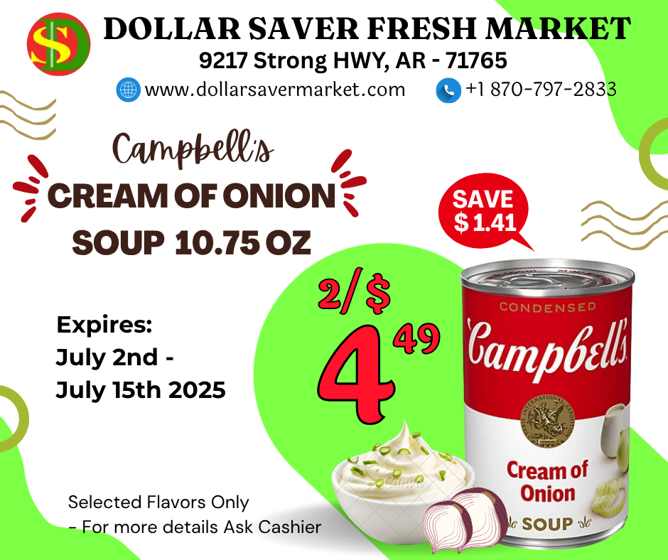 Campbells Cream of Onion Soup