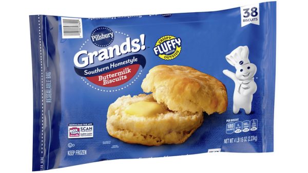 Pillsbury Grands! Southern Homestyle Frozen Biscuits, Buttermilk, 38 ct., 79 oz.