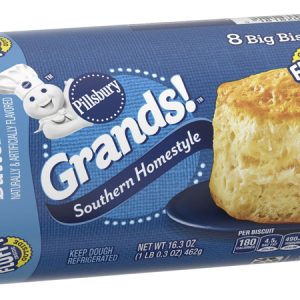 Pillsbury Grands Southern Homestyle Buttermilk Refrigerated Biscuit Dough, 8 Ct, 16.3 oz