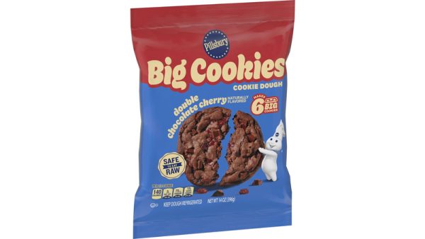 Pillsbury™ Big Cookies Double Chocolate Cherry Cookie Dough