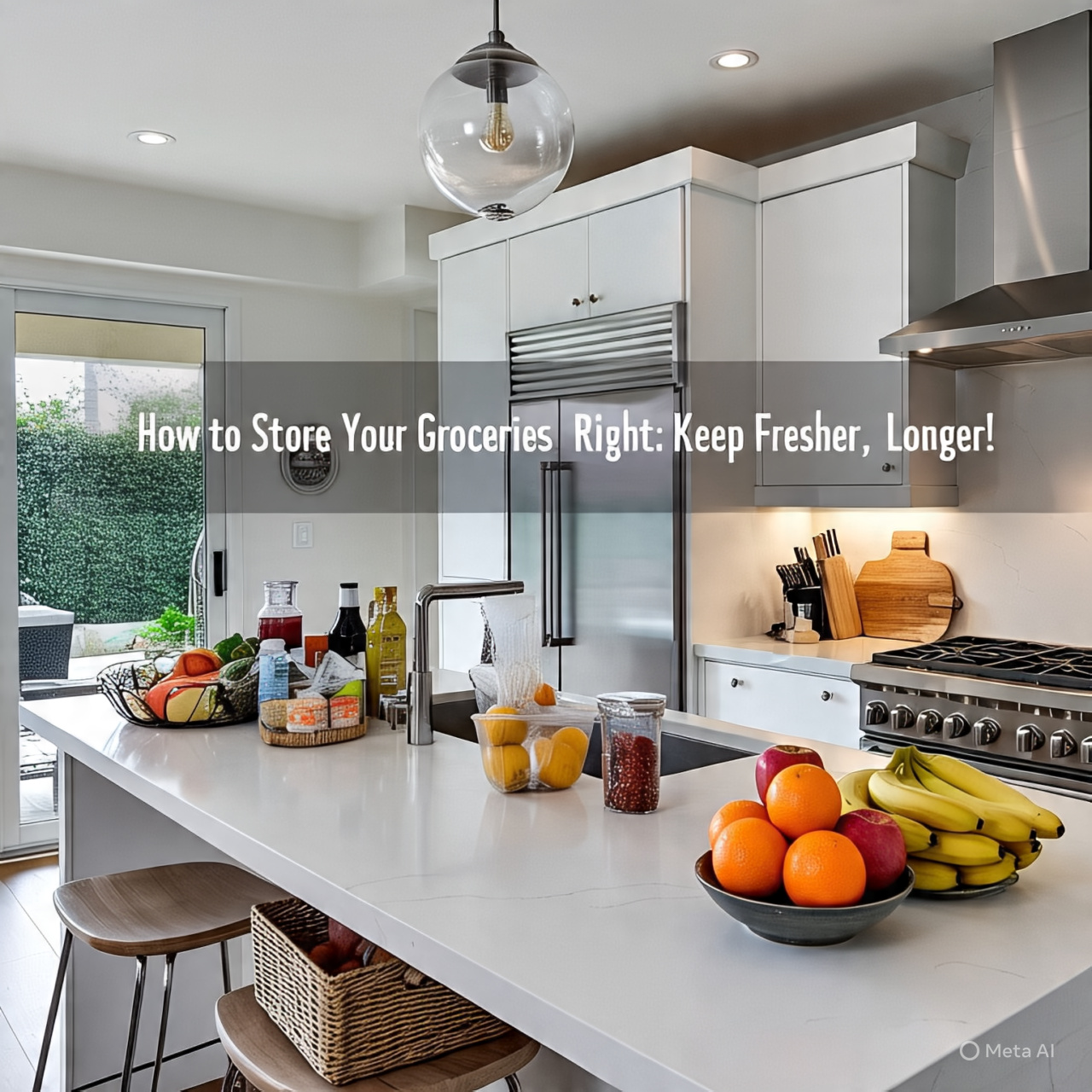 How to Store Your Groceries Right: Keep Food Fresher, Longer!
