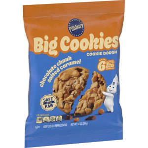 Pillsbury™ Big Cookies Chocolate Chunk Salted Caramel Cookie Dough