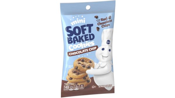 Pillsbury Mini Chocolate Chip Soft Baked Cookies, 3 oz