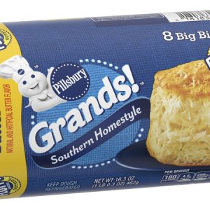 Pillsbury Grands Southern Homestyle Butter Tastin' Biscuit Dough, 8 Ct, 16.3 oz