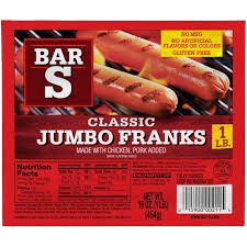 Bar S Classic Jumbo Franks