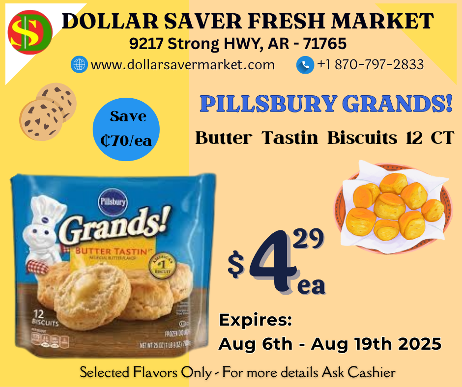 Pillsbury Grands Butter Tastin