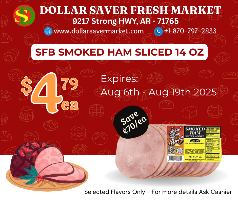 SFB Smoked Ham Sliced