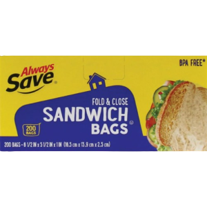 Always Save Sandwich Bags